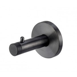 Brushed Stainless Steel Coat Hooks with 90mm Cylindrical Buffer